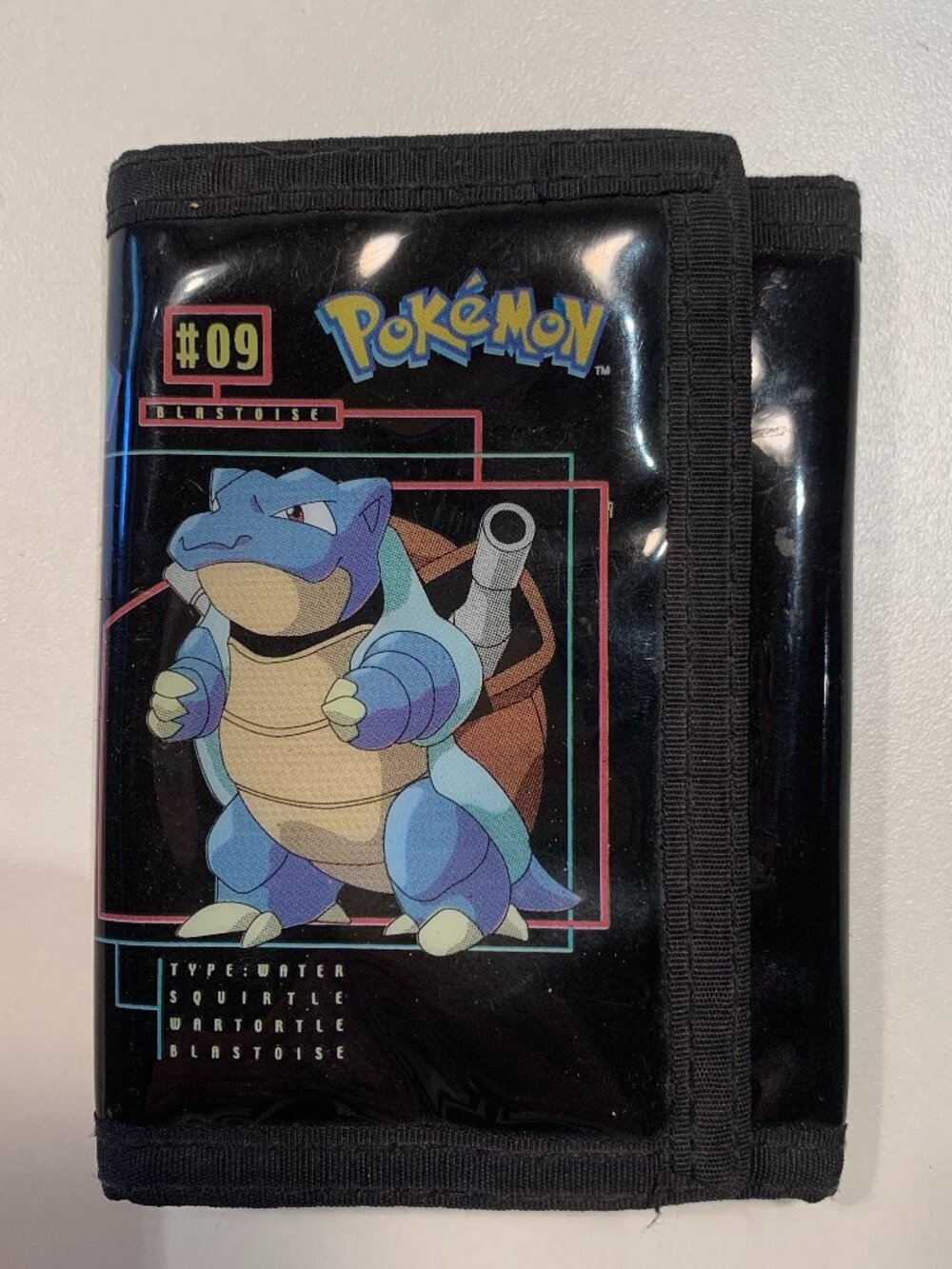 Vintage Pokémon Wallet Blastoise Charmeleon Bifold 90s Y2K Nintendo